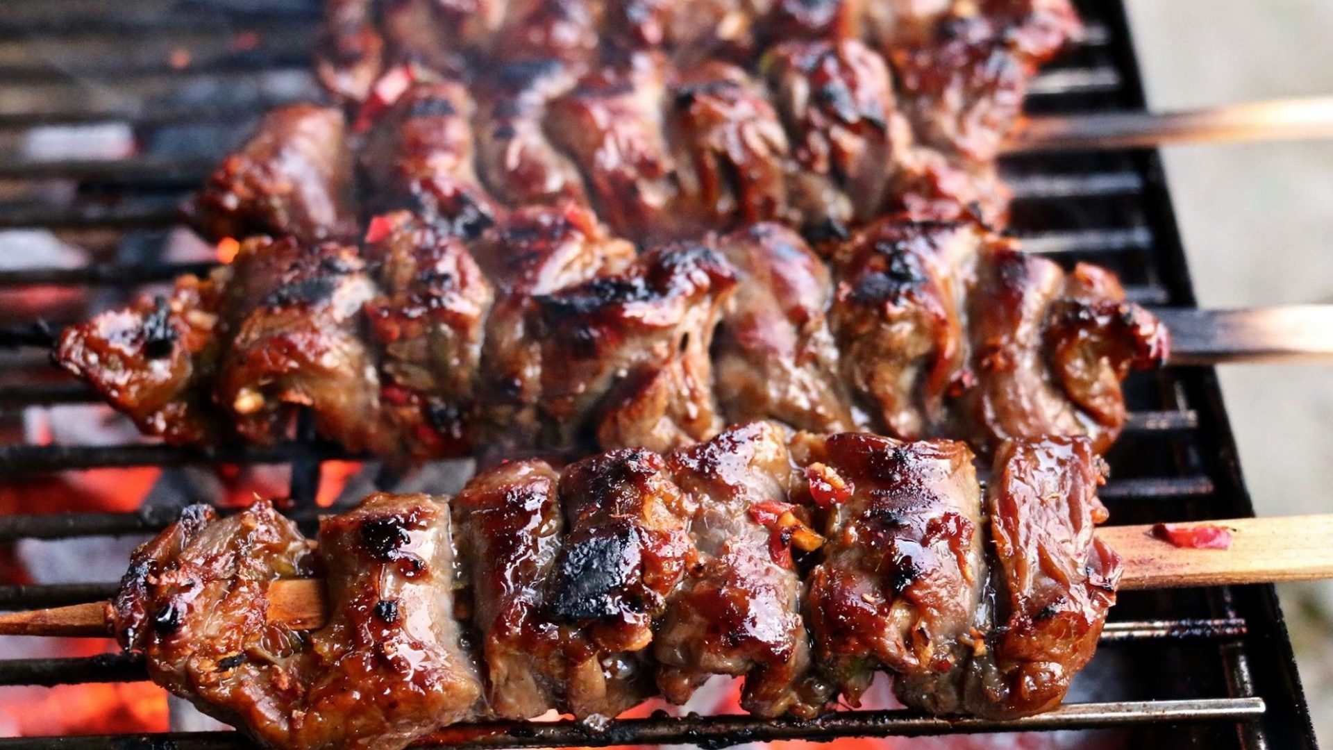 Satay Grilled Meat Skewers