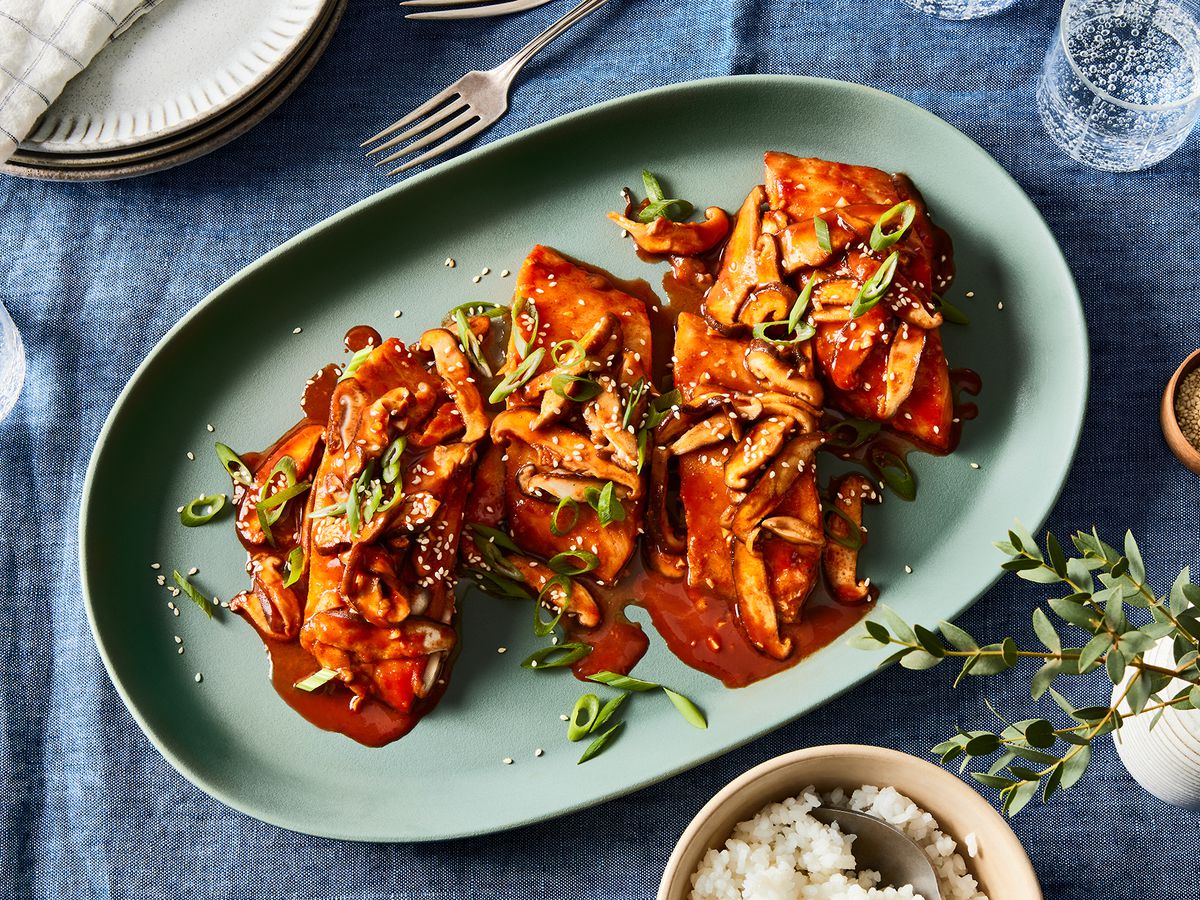 Spicy marinated fish
