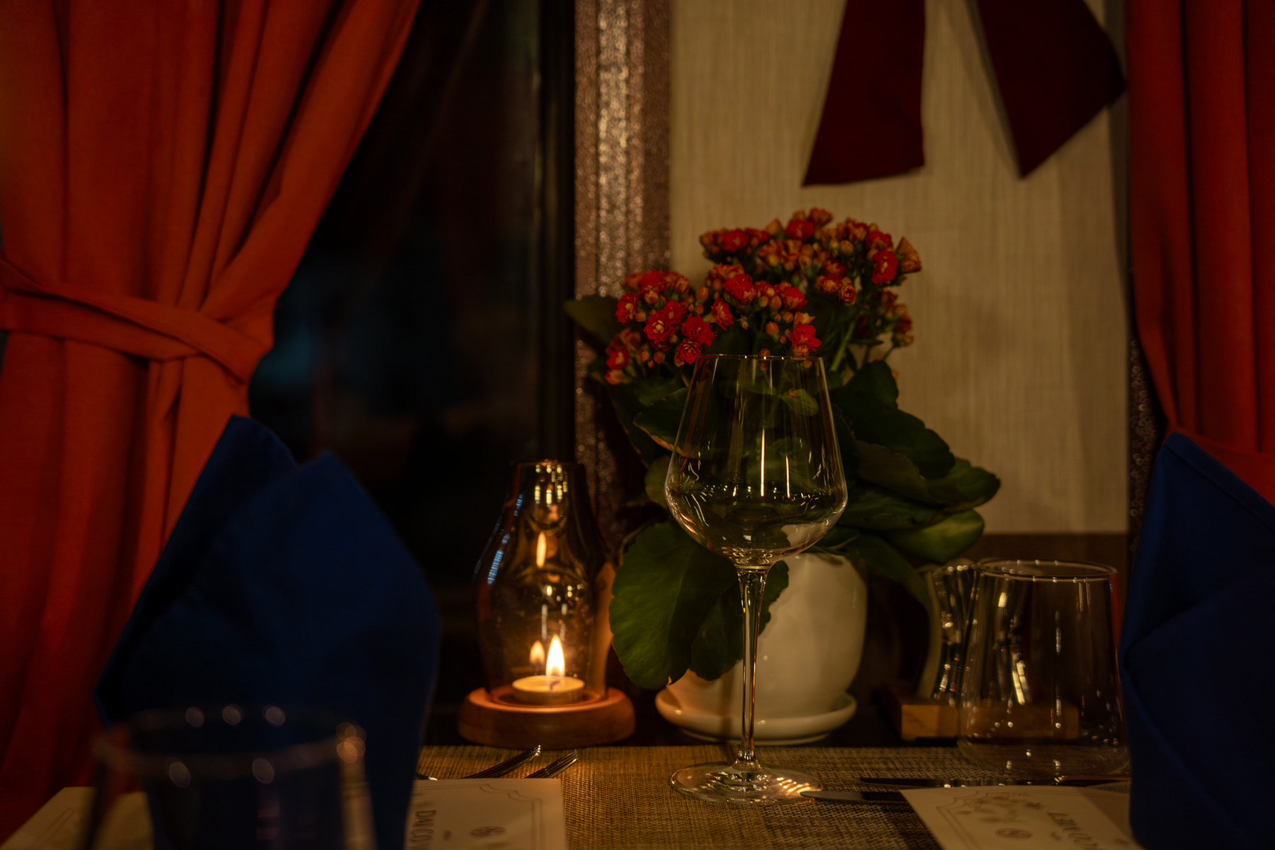 romantic moment